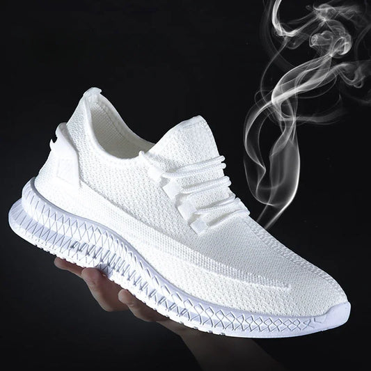 Men Breathable Knit Casual Sneakers